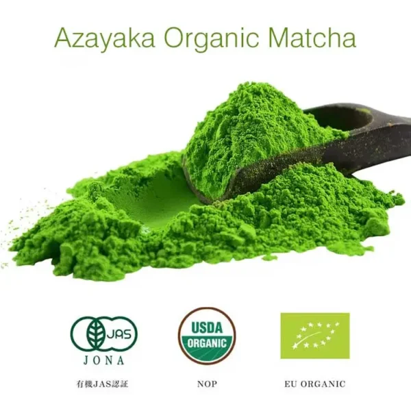 Azayaka Matcha USDA JAS EU Organic Certification