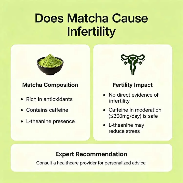 Does Matcha Powder Cause Infertility