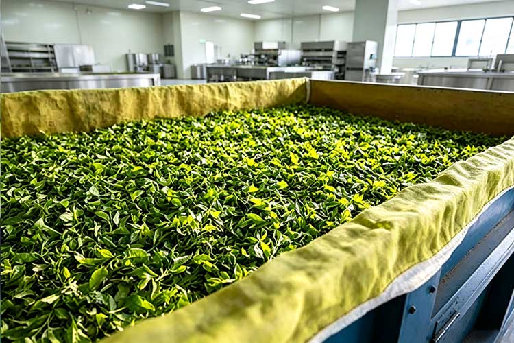 Azayaka Matcha Post-steaming Cooling
