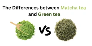 matcha and green tea